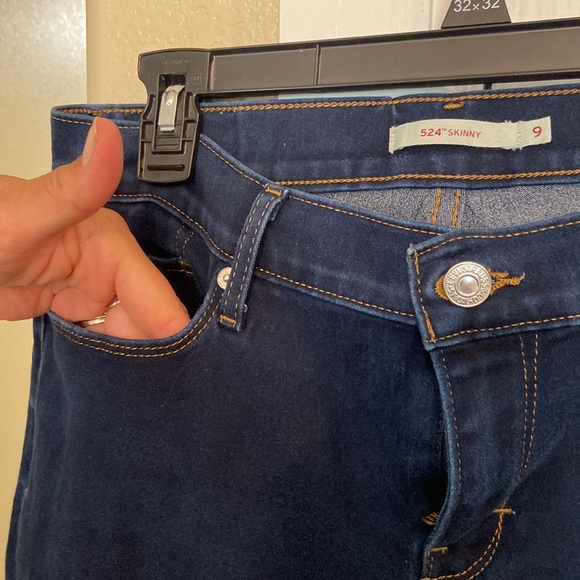 Levi-Strauss and CO skinny jeans women Dark Denim - Picture 3 of 6